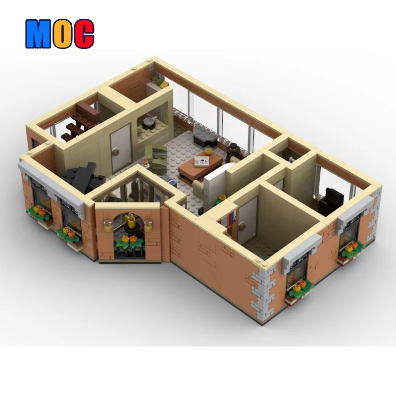 990pcs MOC-105976 SitComplex - Frasier - Image 2