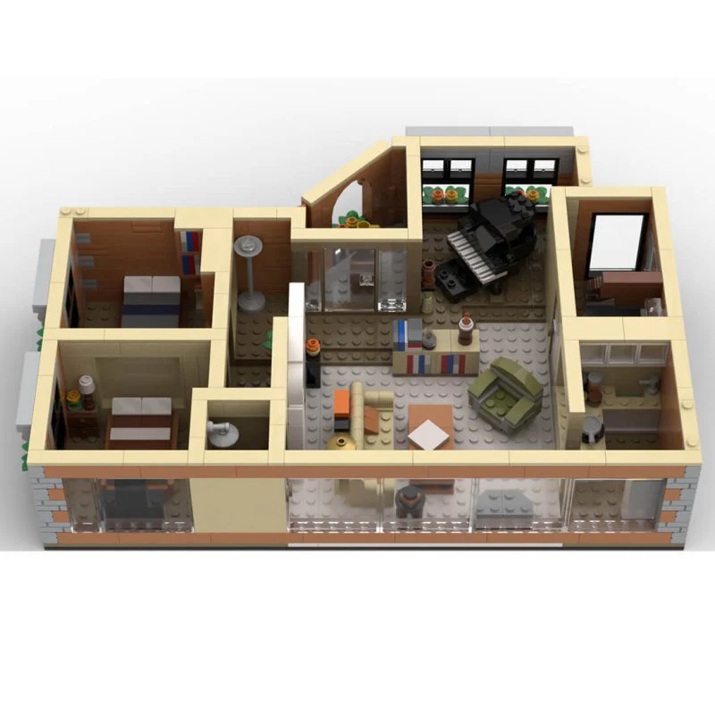 990pcs MOC-105976 SitComplex - Frasier - Image 5