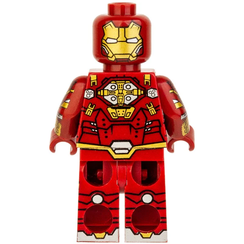 991 Superhero Series Iron Man Hulk Armor Minifigures - Image 4