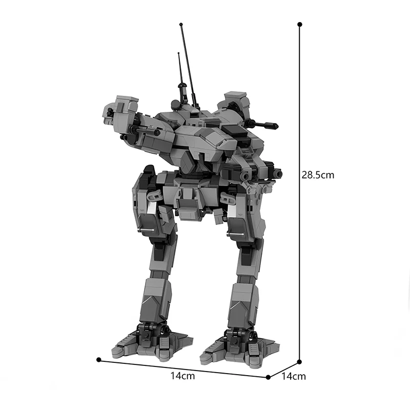 993pcs MOC-176418,BattleTech(Locust BattleMech) - Image 6