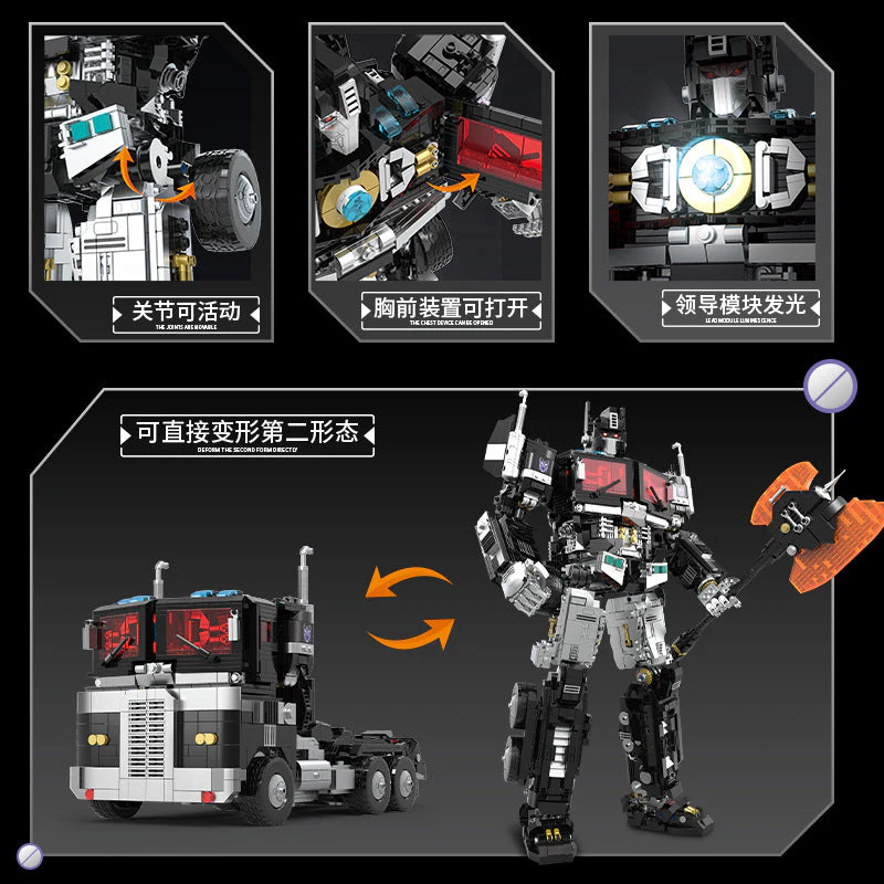 3568PCS 996 Dark Optimus Prime - Image 2