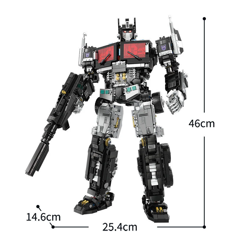3568PCS 996 Dark Optimus Prime - Image 4