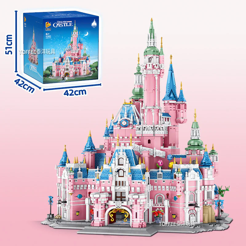 9963pcs 613003 panlos dream  disney castle - Image 2