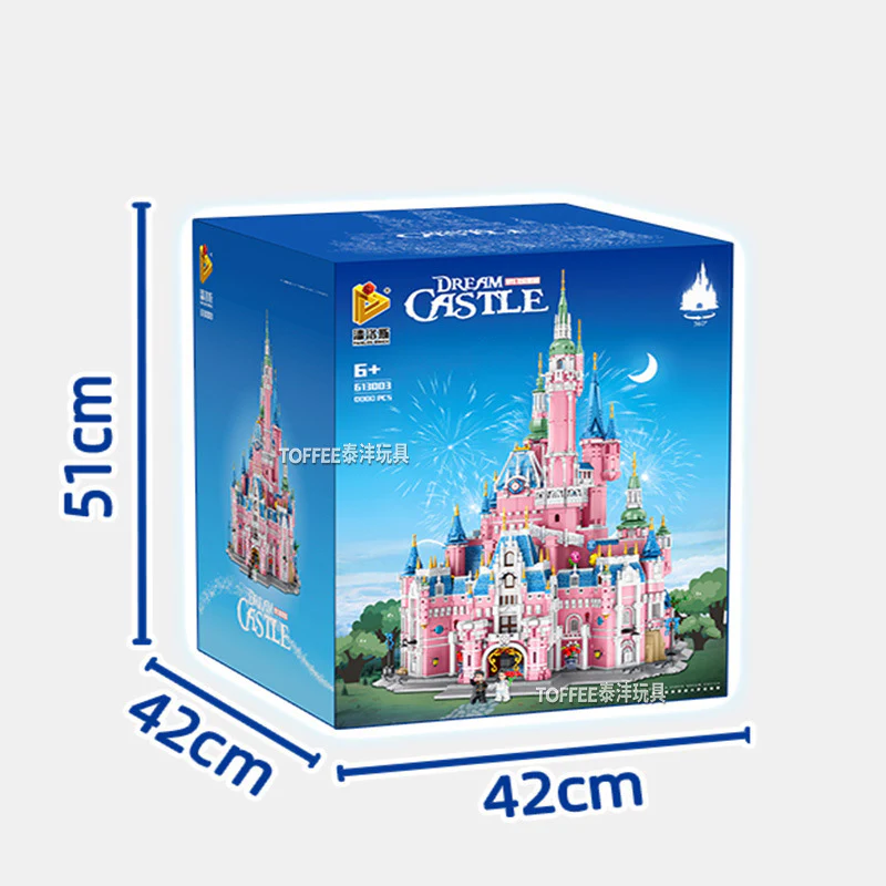 9963pcs 613003 panlos dream  disney castle - Image 5