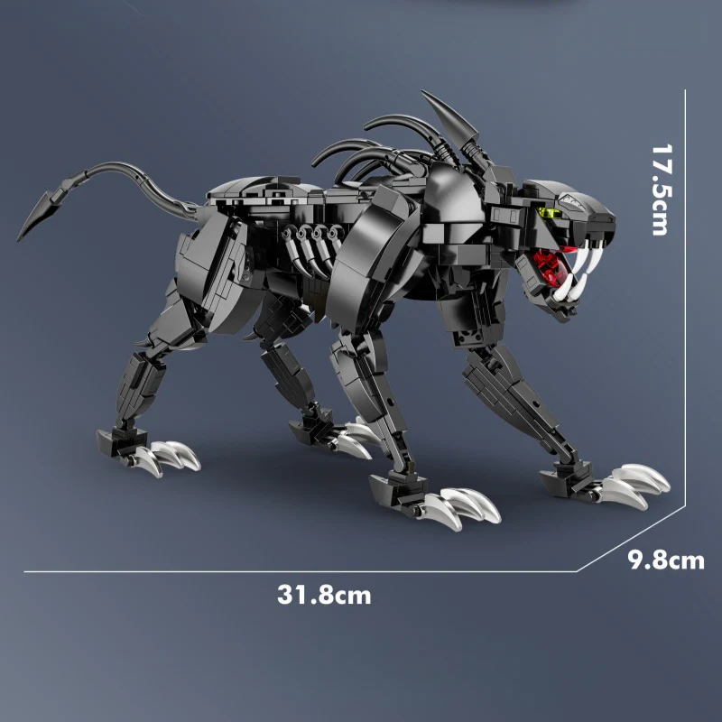998PCS DK 7046 Venom Bio-Horse (Can be transformed into Venom Leopard) - Image 3