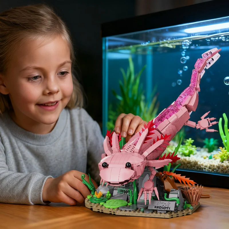 998pcs MiYoo Pink Axolotl - Image 7