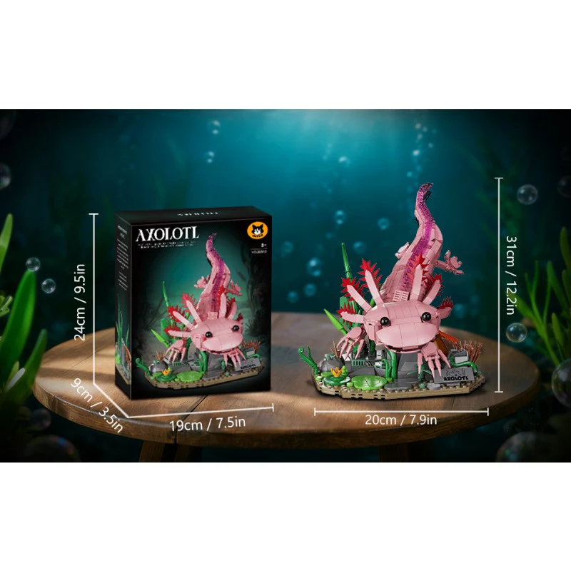 998pcs MiYoo Pink Axolotl - Image 8