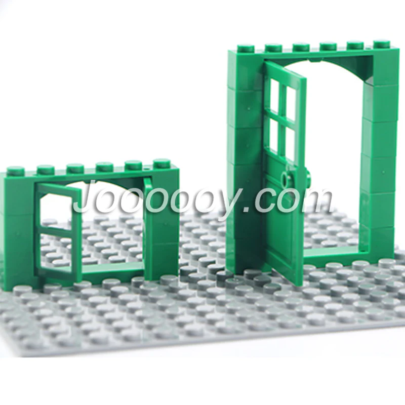 A set of doors and windows MOC bricks 3005 - Image 5