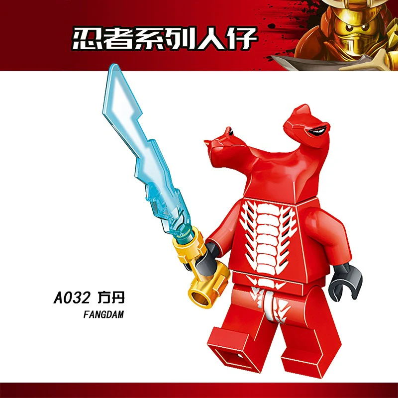 A025-032 Ninja Series Minifigures - Image 9