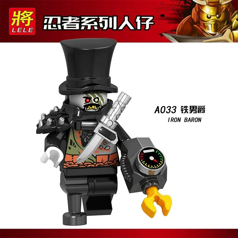 A033-040 Ninja Series Minifigures - Image 2