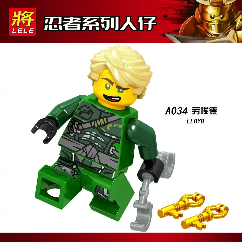 A033-040 Ninja Series Minifigures - Image 3
