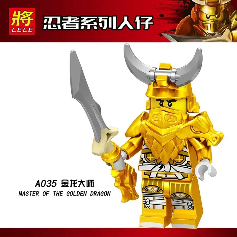 A033-040 Ninja Series Minifigures - Image 4