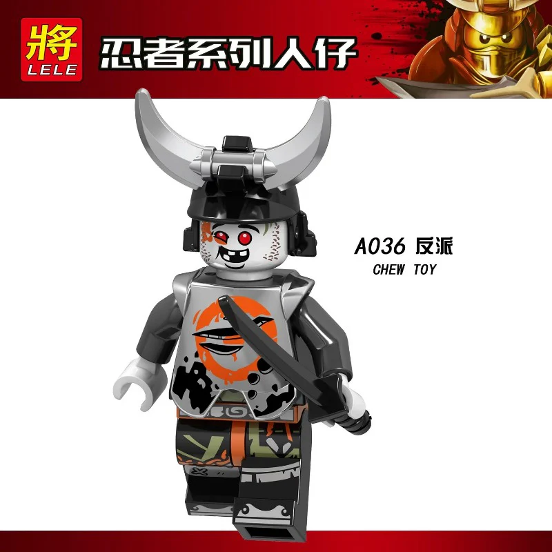 A033-040 Ninja Series Minifigures - Image 5