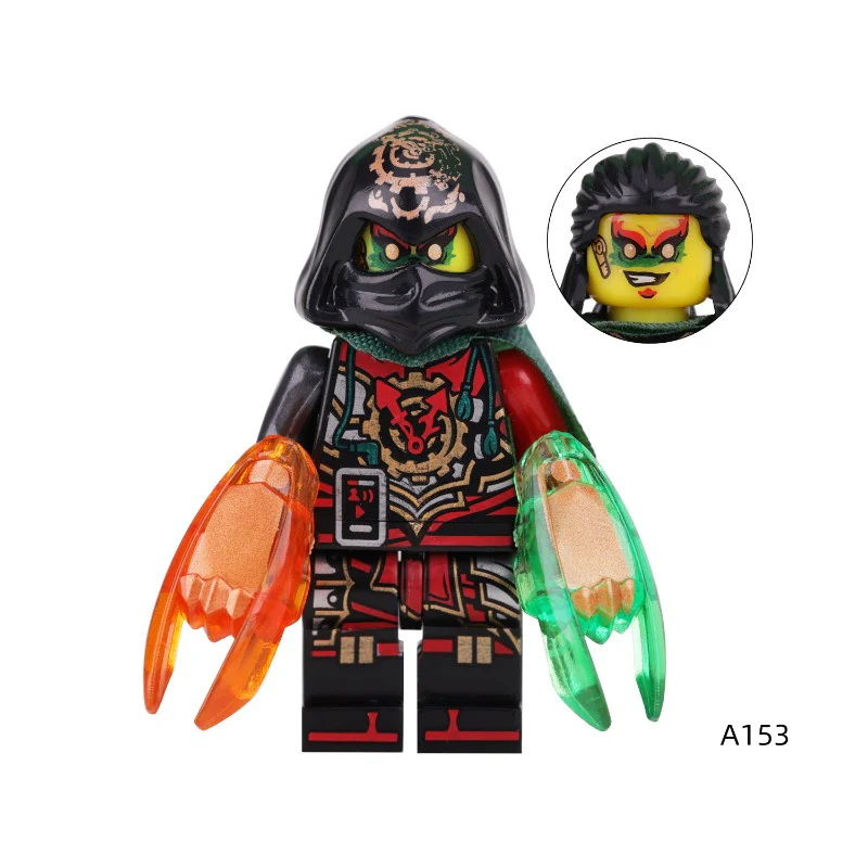 A151-157 Phantom Series Ninja Minifigures - Image 4