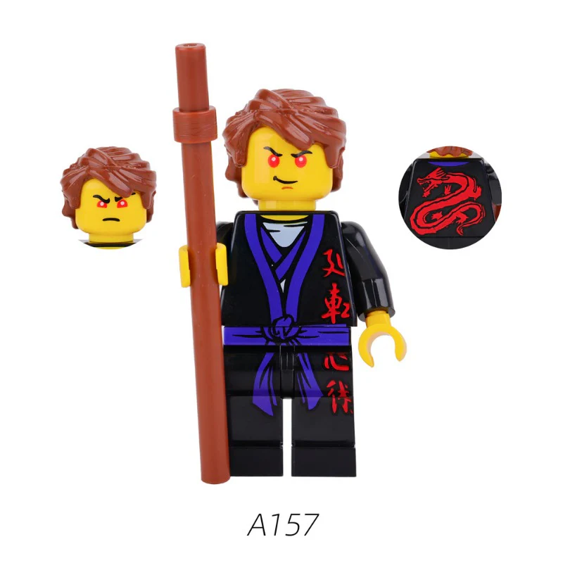 A151-157 Phantom Series Ninja Minifigures - Image 8