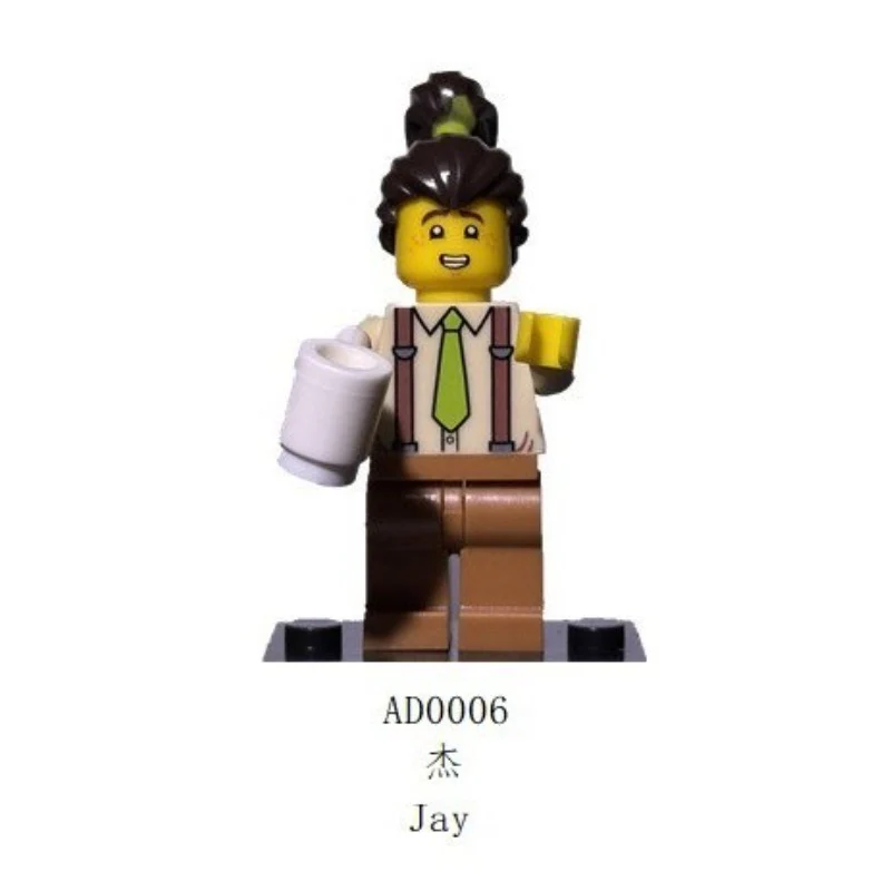 AD004-AD0007 Ninja Series Minifigures - Image 3