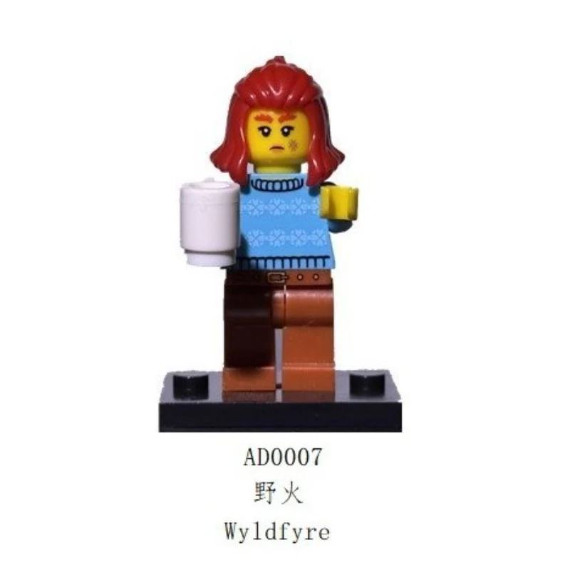AD004-AD0007 Ninja Series Minifigures - Image 4