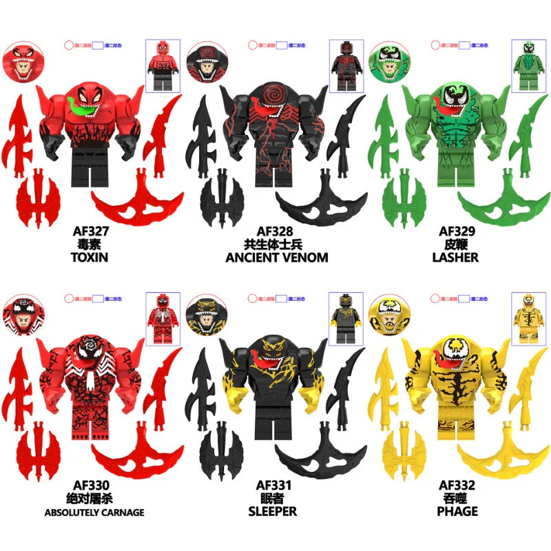 AF327-332 Superhero series Minifigures - Image 8