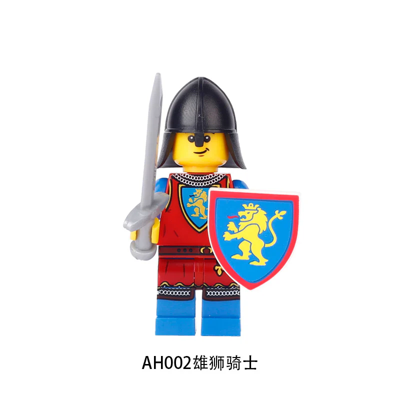 AH001- AH012 Medieval ancient rome knight soldier minifigure - Image 3