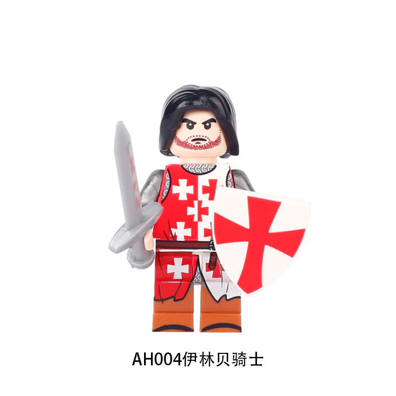 AH001- AH012 Medieval ancient rome knight soldier minifigure - Image 5