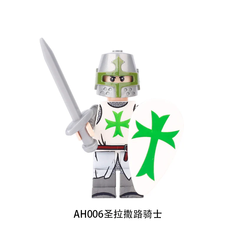 AH001- AH012 Medieval ancient rome knight soldier minifigure - Image 7