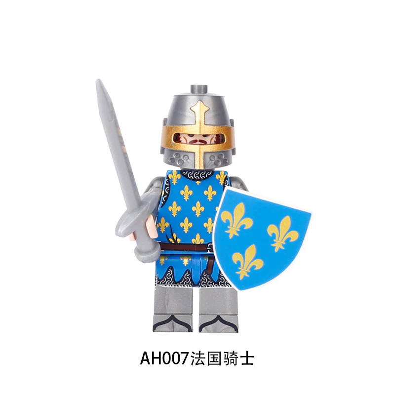 AH001- AH012 Medieval ancient rome knight soldier minifigure - Image 8