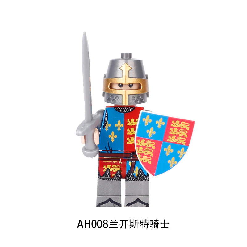 AH001- AH012 Medieval ancient rome knight soldier minifigure - Image 9