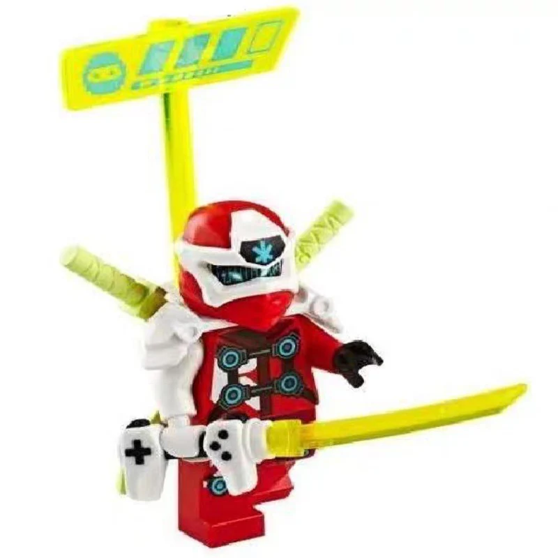 AIP12-1—AIP12-5 Phantom Ninja Series Minifigures - Image 3