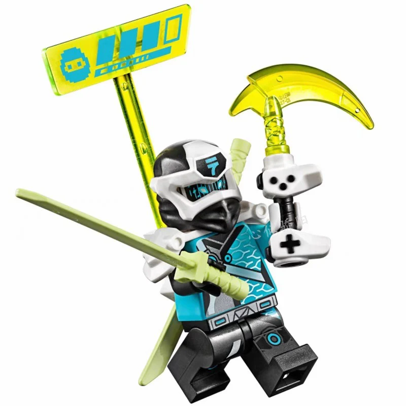 AIP12-1—AIP12-5 Phantom Ninja Series Minifigures - Image 4