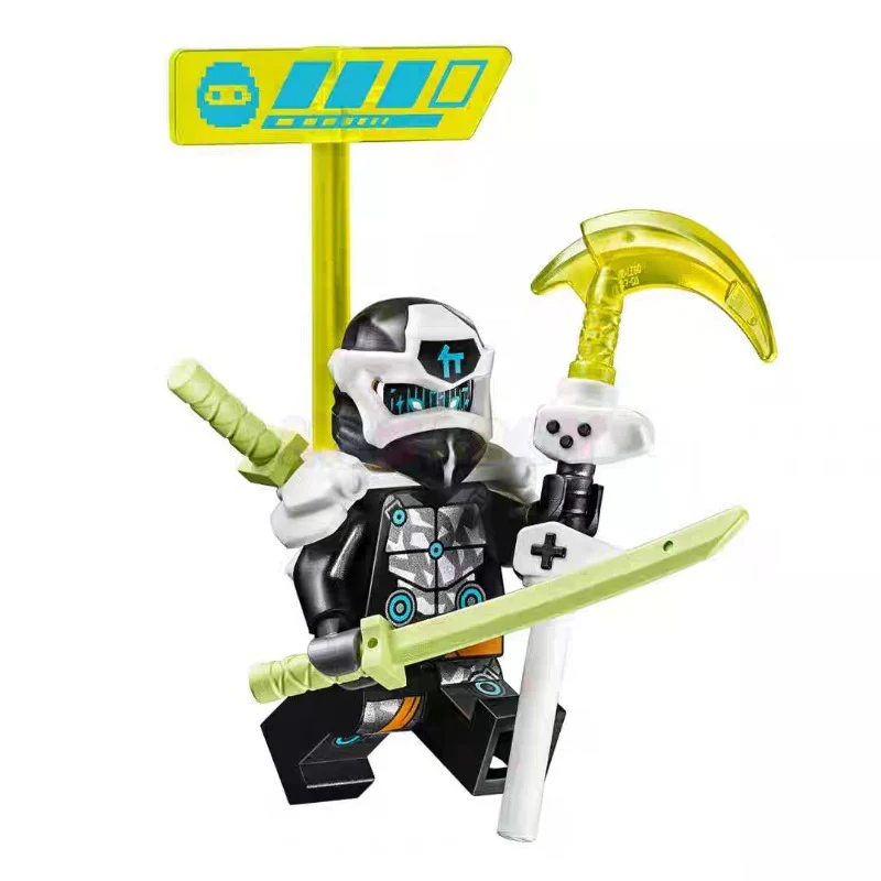AIP12-1—AIP12-5 Phantom Ninja Series Minifigures - Image 6