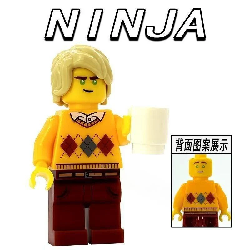 AIP3-1—AIP3-6 Phantom Ninja Casual Wear Series Minifigures - Image 2