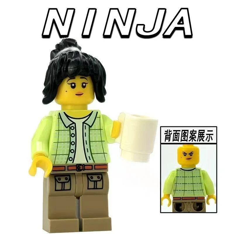 AIP3-1—AIP3-6 Phantom Ninja Casual Wear Series Minifigures - Image 5