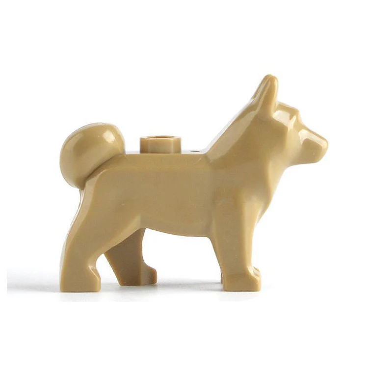 2pcs Animal small particles assembled building blocks dog - Image 2