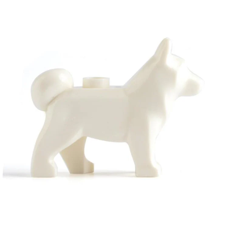 2pcs Animal small particles assembled building blocks dog - Image 3