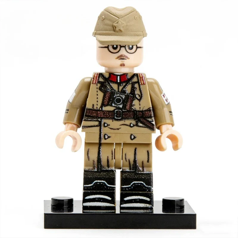 AP11-14 World War II war correspondents and soldiers minifigures - Image 4