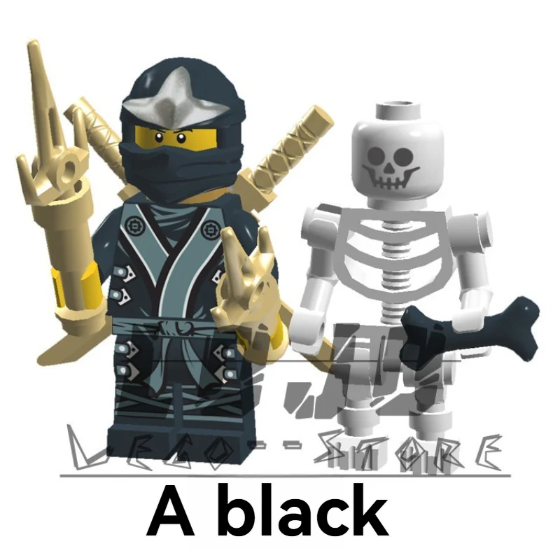 AX3001A-F Phantom Ninja Series Minifigures - Image 2