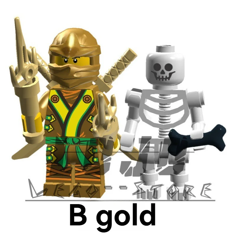 AX3001A-F Phantom Ninja Series Minifigures - Image 3
