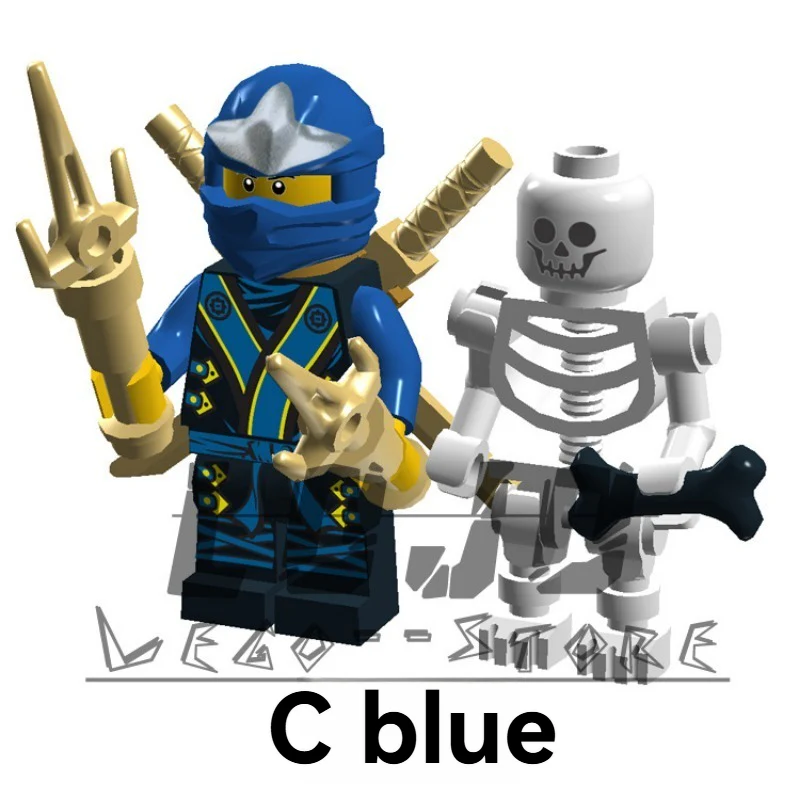 AX3001A-F Phantom Ninja Series Minifigures - Image 4
