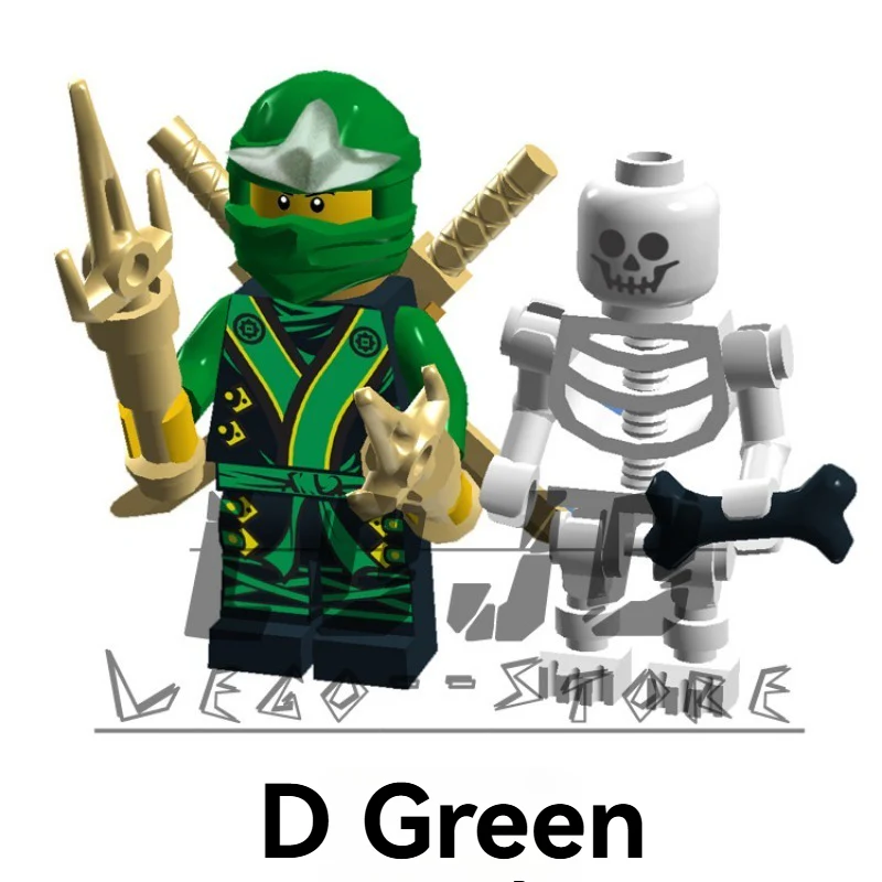 AX3001A-F Phantom Ninja Series Minifigures - Image 5