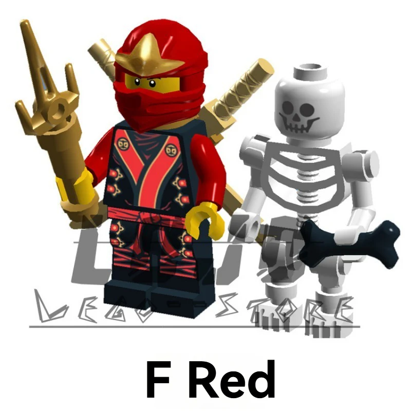 AX3001A-F Phantom Ninja Series Minifigures - Image 7