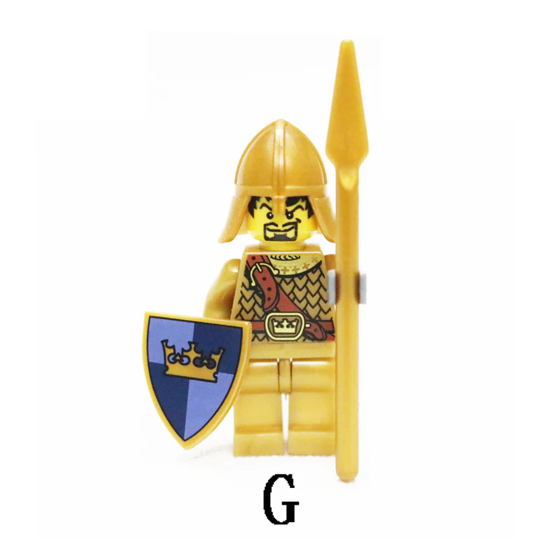 LOJO  AX9802 Golden Knight Minifigure - Image 10