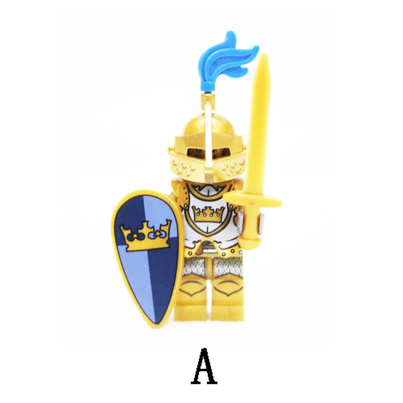 LOJO  AX9802 Golden Knight Minifigure - Image 12