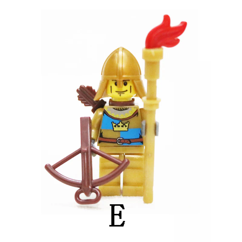 LOJO  AX9802 Golden Knight Minifigure - Image 16