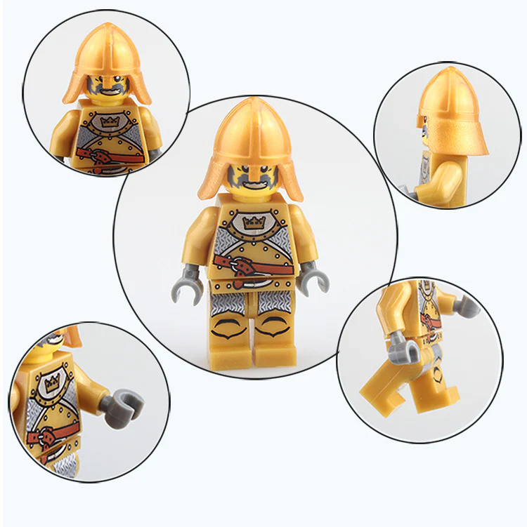 LOJO  AX9802 Golden Knight Minifigure - Image 3