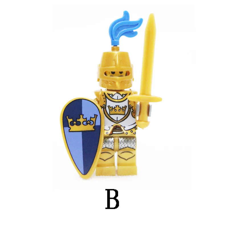 LOJO  AX9802 Golden Knight Minifigure - Image 5