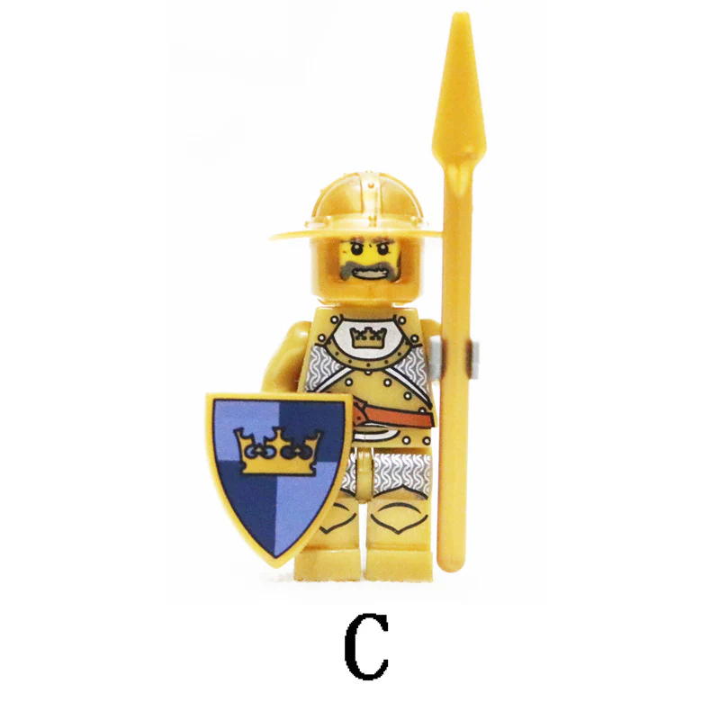 LOJO  AX9802 Golden Knight Minifigure - Image 6