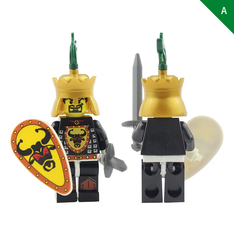 LOJO AX9807 Bull King Knight Minifigure - Image 2