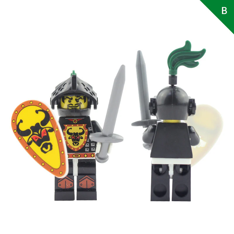 LOJO AX9807 Bull King Knight Minifigure - Image 3