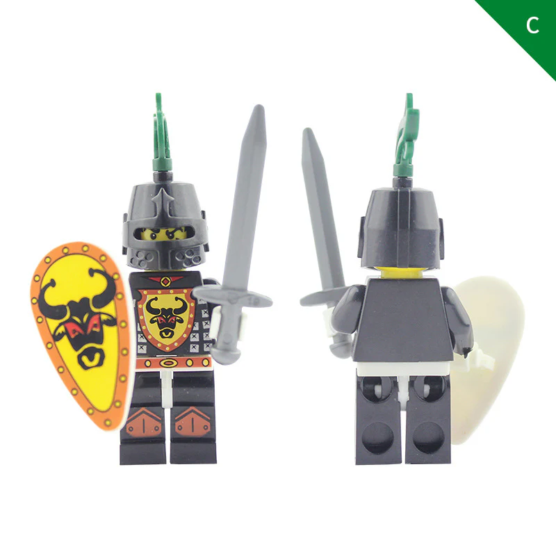 LOJO AX9807 Bull King Knight Minifigure - Image 4