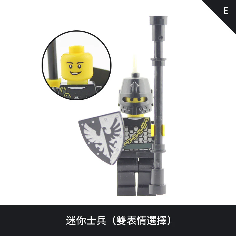 AX9808 shadow knight medieval rome minifigures - Image 10
